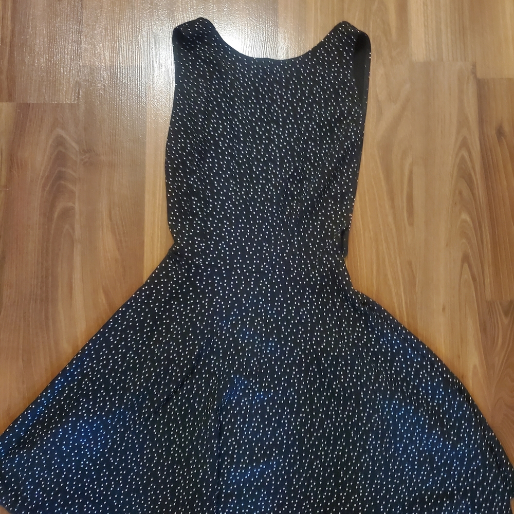 American Apparel Black and White Mini Dress